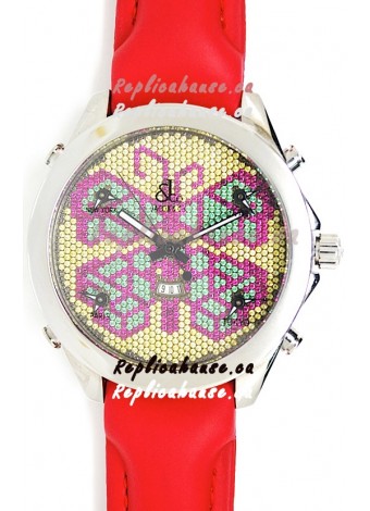 Jacob & Co. The Five Time Zone Butterfly Swiss Replica Watch