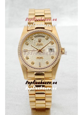 Rolex Day Date Gold Japanese Replica Watch