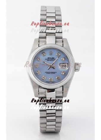 Rolex DateJust Silver-Lady's Replica Watch