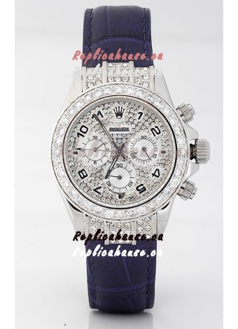 Rolex Daytona Diamonds Japanese Replica Watch