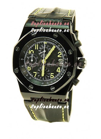 Audemars Piguet Royal Oak Offshore End of Days Swiss Watch in Black