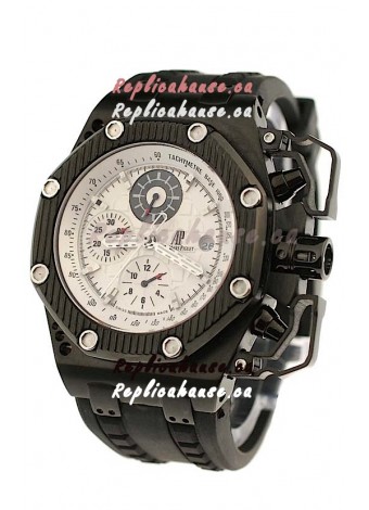 Audemars Piguet Royal Oak Offshore Survivor Swiss Chronograph Watch in White