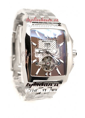 Breitling For Bentley Flying B Japanese Chronograph Watch in Brown Dial
