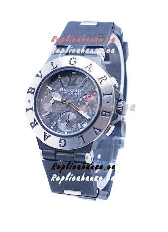 Bvlgari Scuba Japanese Replica Titanium Watch