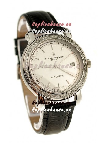 Vacheron Constantin Geneve Japanese Replica Watch in Stick Hour Markers