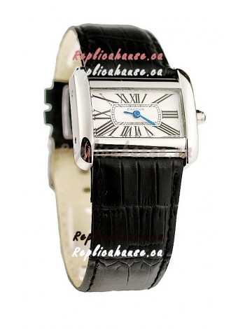 Cartier Tank Divan Japanese Replica Ladies Watch