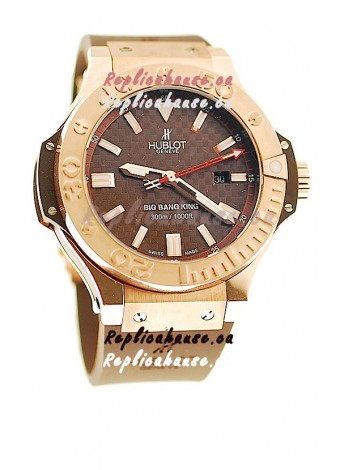 Hublot Big Bang King Swiss Replica Watch in Brown Carbon Dial
