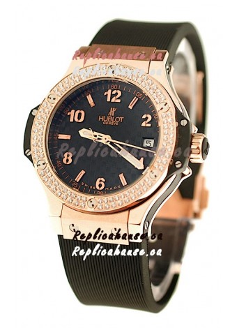 Hublot Big Bang Cappucino Carbon Face Swiss Replica Watch