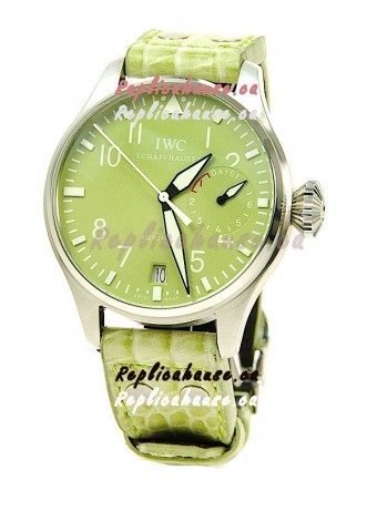 IWC Big Pilot Swiss Replica Watch in Green