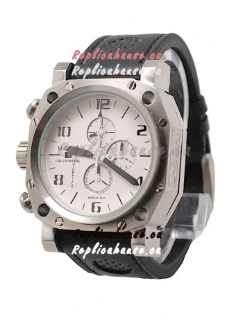 U-Boat Thousand of Feet Japanese Replica Watch in White Dial