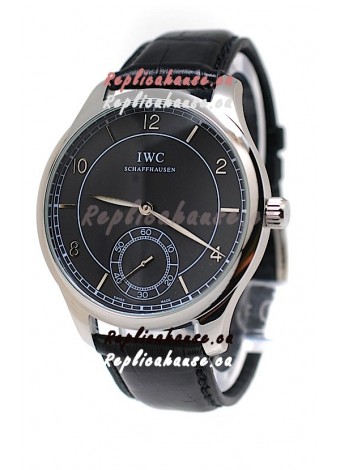 IWC Portugese Automatic Watch in Black Dial
