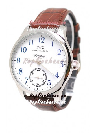 IWC Portugese Automatic Watch in Blue Markers