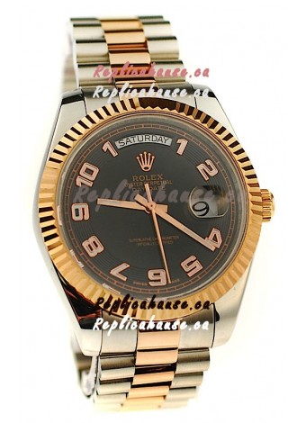 Rolex Day Date Two Tone Japanese Replica Watch 