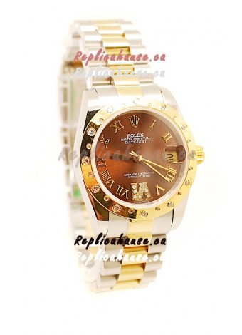 Rolex DateJust Mid-Sized Swiss Replica Watch