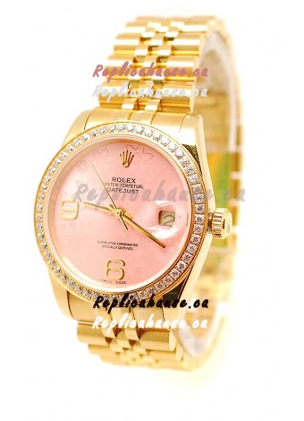 Rolex Datejust Floral Motif 2011 Edition Japanese Replica Watch