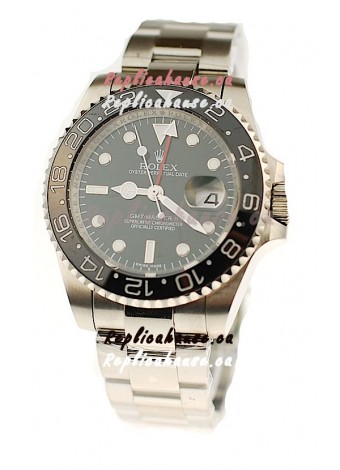 Rolex GMT Masters II Swiss Replica Watch in Ceramic Bezel
