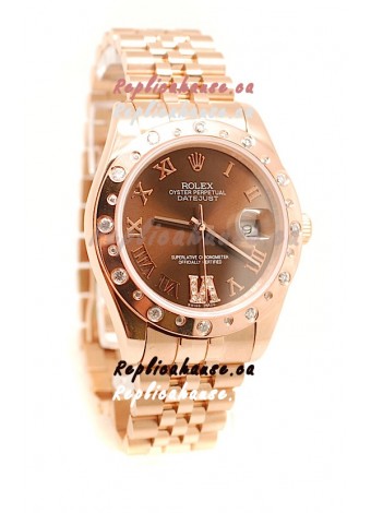 Rolex Datejust Gold Replica Watch