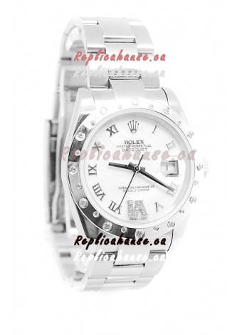 Rolex DateJust Mid-Sized Swiss Replica Watch
