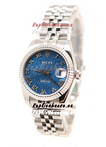 Rolex DateJust Mid-Sized Swiss Replica Watch