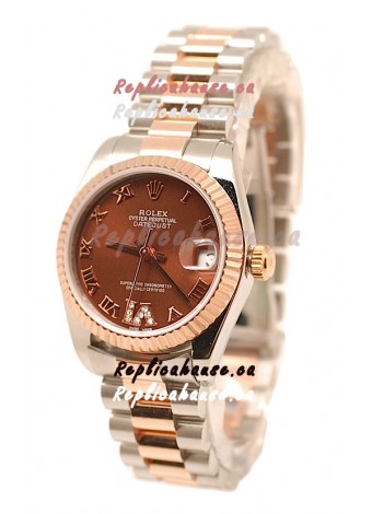 Rolex Datejust Diamond VI Japanese Replica Watch - 36MM