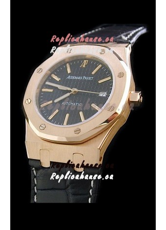 Audemars Piguet Royal Oak Watch in Black Dial