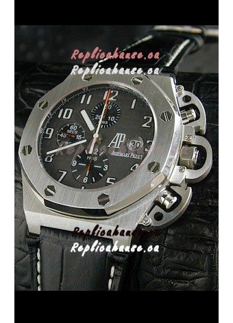 Audemars Piguet Royal Oak Watch in Black Dial - Secs hand 9 O Clock