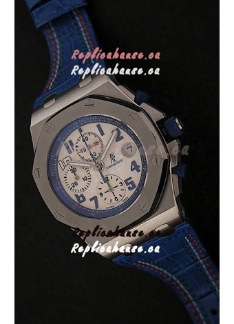 Audemars Piguet Royal Oak Offshore Sachin Tendulkar Swiss Watch - Secs hand at 12 O Clock