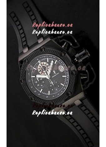 Audemars Piguet Royal Oak Offshore Survivor Swiss Watch - Secs hands at 12 O clock