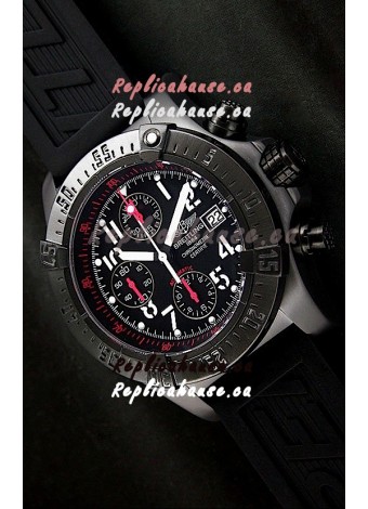 Breitling Super Avenger Swiss Replica Watch - Ultimate Mirror Replica - 48MM