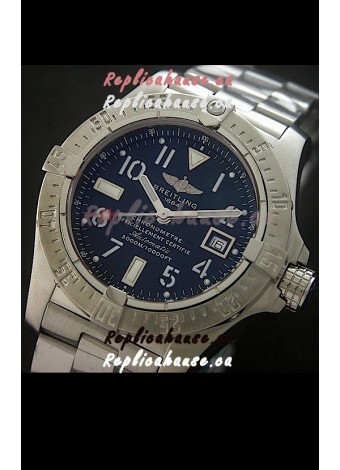 Breitling Avenger Seawolf Swiss Replica Watch in Black Dial