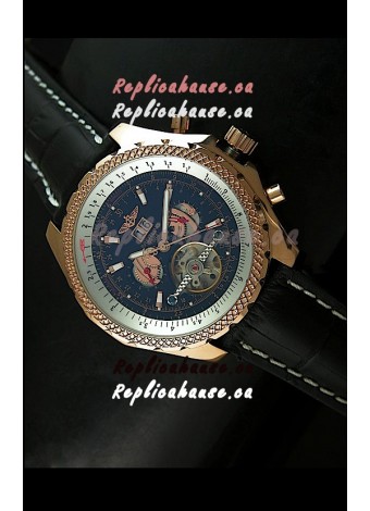 Breitling for Bentley Japanese Replica Tourbillon Watch