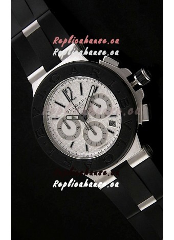 Bvlgari Diagono Swiss Replica Watch in White Dial