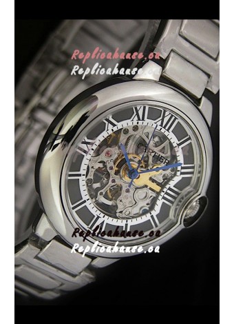 Cartier Ballon de Japanese Replica Watch in Black layerd Dial