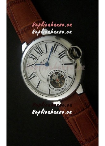 Cartier Ballon de Japanese Replica Watch in White Dial