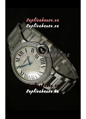 Ballon De Bleu Cartier Steel Casing Swiss Watch