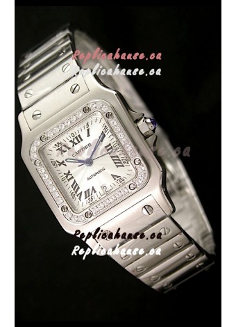Cartier Santos Swiss Replica Watch - Automatic Movement