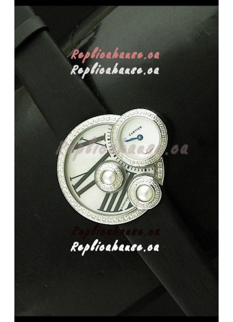 Cartier Jewellery Pearl Diamond Watch