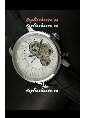 Rotonde De Cartier Cadran Love Japanese Replica Watch - Stainless Steel Case