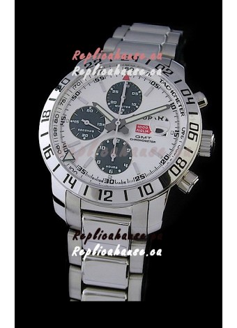 Chopard Mille Miglia GMT Swiss Replica Watch in White Dial