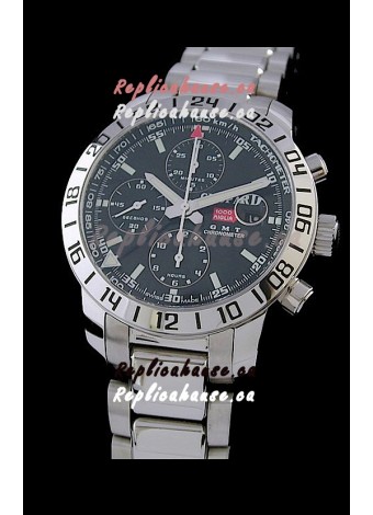Chopard Mille Miglia GMT Swiss Replica Watch in Black Dial