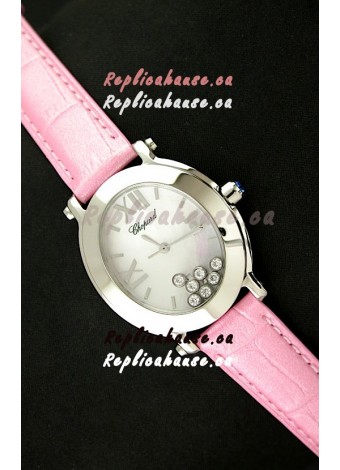 Chopard Happy Sport Ladies Japanese Replica Watch
