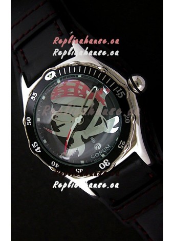 Corum New Edition Japanese Replica Watch in Black Dial