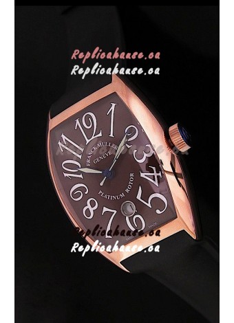 Franck Muller Platinum Rotor Swiss Replica Watch