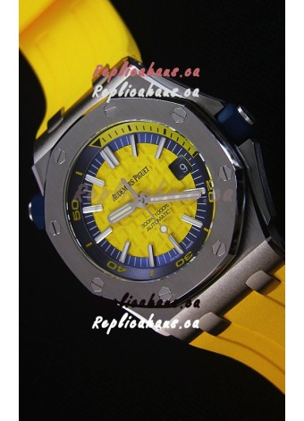 Audemars Piguet Royal Oak New Diver 1:1 Swiss Replica Watch in Yellow