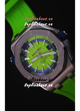 Audemars Piguet Royal Oak New Diver 1:1 Swiss Replica Watch in Green