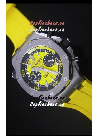 Audemars Piguet Royal Oak Offshore Diver Chronograph - 1:1 Mirror Watch 3126 Movement