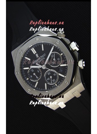 Audemars Piguet Royal Oak Chronograph Black Dial - 1:1 Mirror Replica Watch 
