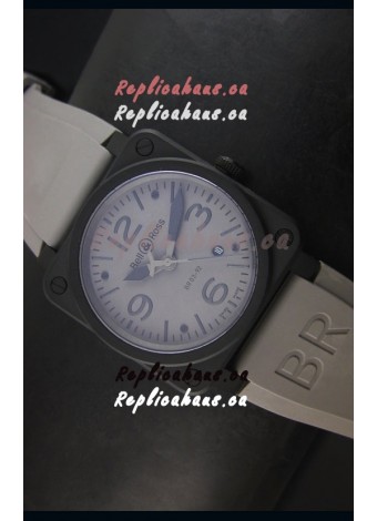 Bell & Ross BR03-92 Grey Dial Swiss Replica Watch