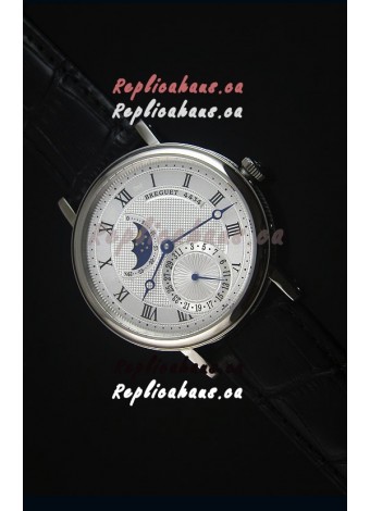 Breguet Classique Moonphase Stainless Steel Swiss Replica Watch