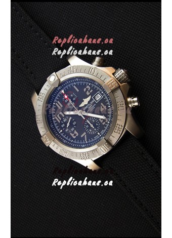 Breitling Avenger Titanium Case Swiss Replica Watch Black Dial 1:1 Mirror Replica Watch